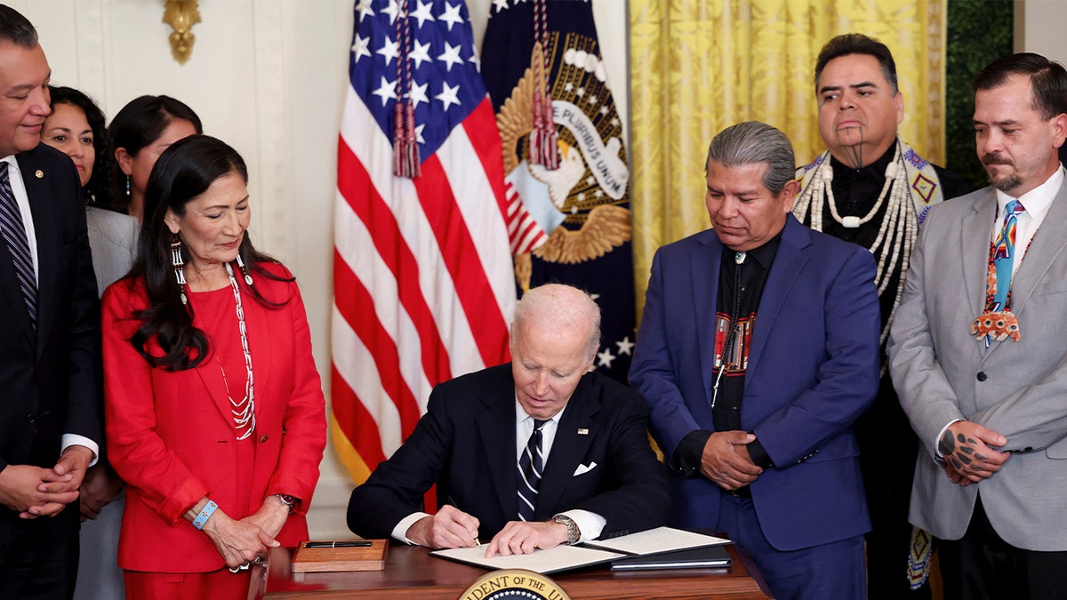 Then-President Joe Biden establishes a national monument