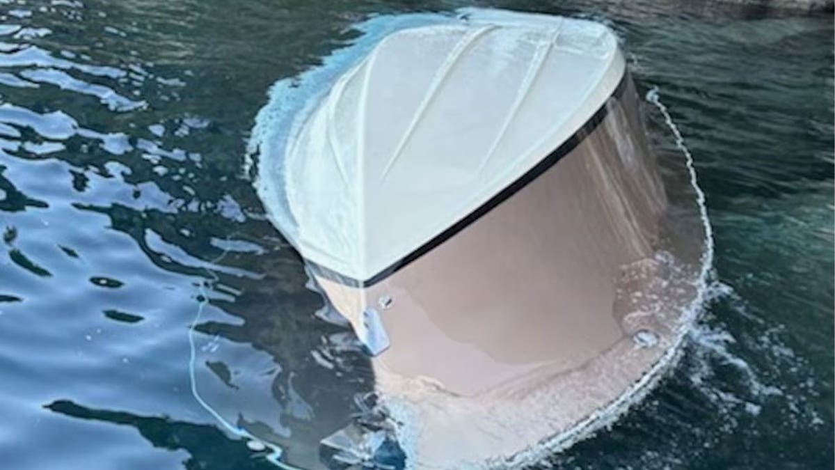 Boat capsized