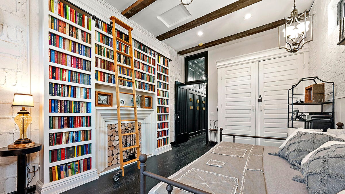 Inside Colombos, Ohio, home nicknamed ‘The Book House’ for it’s many bookshelves and old German cottage style.