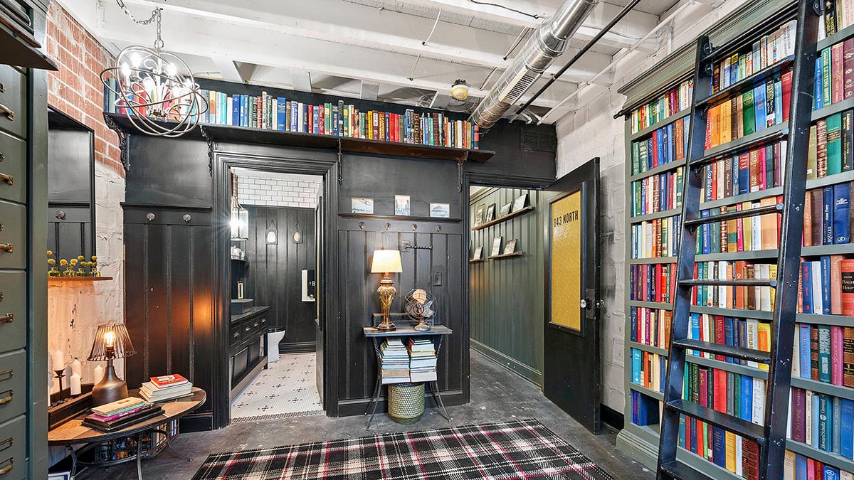 Inside Colombos, Ohio, home nicknamed ‘The Book House’ for it’s many bookshelves and old German cottage style.