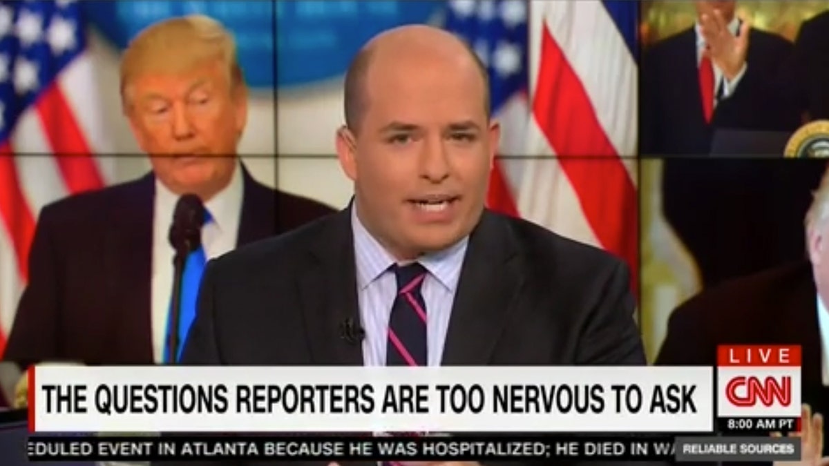 CNN's Brian Stelter questions Trump's fitness