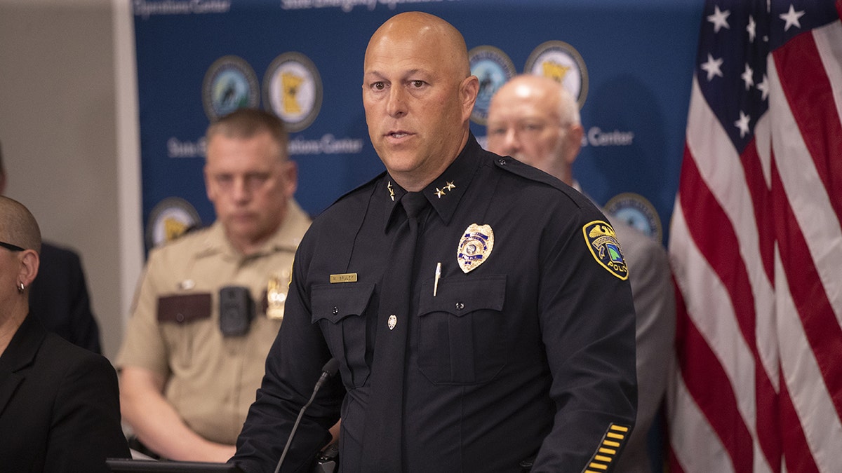 Brooklyn Park PD main during presser