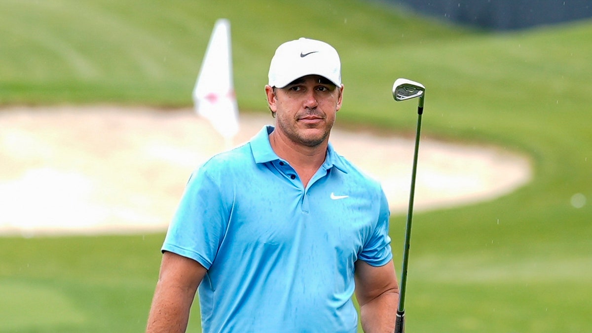 Brooks Koepka on range
