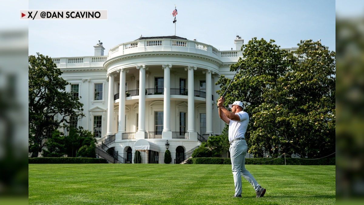 President Trump's golf game admired by Bryson DeChambeau