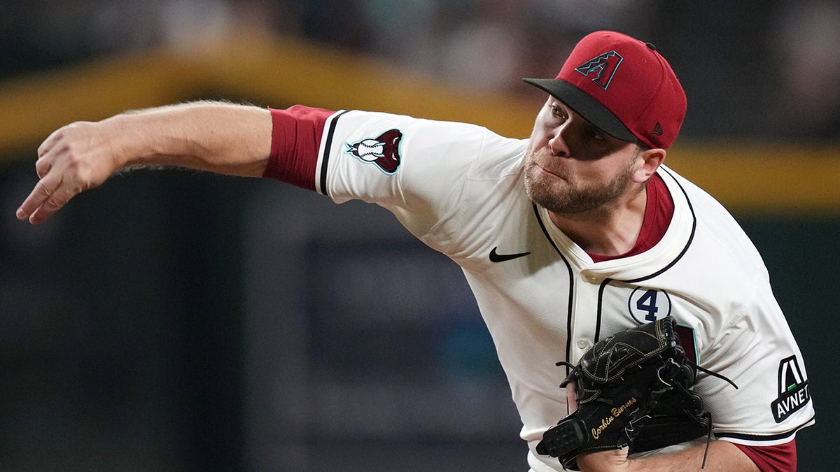 Corbin Burnes pitching