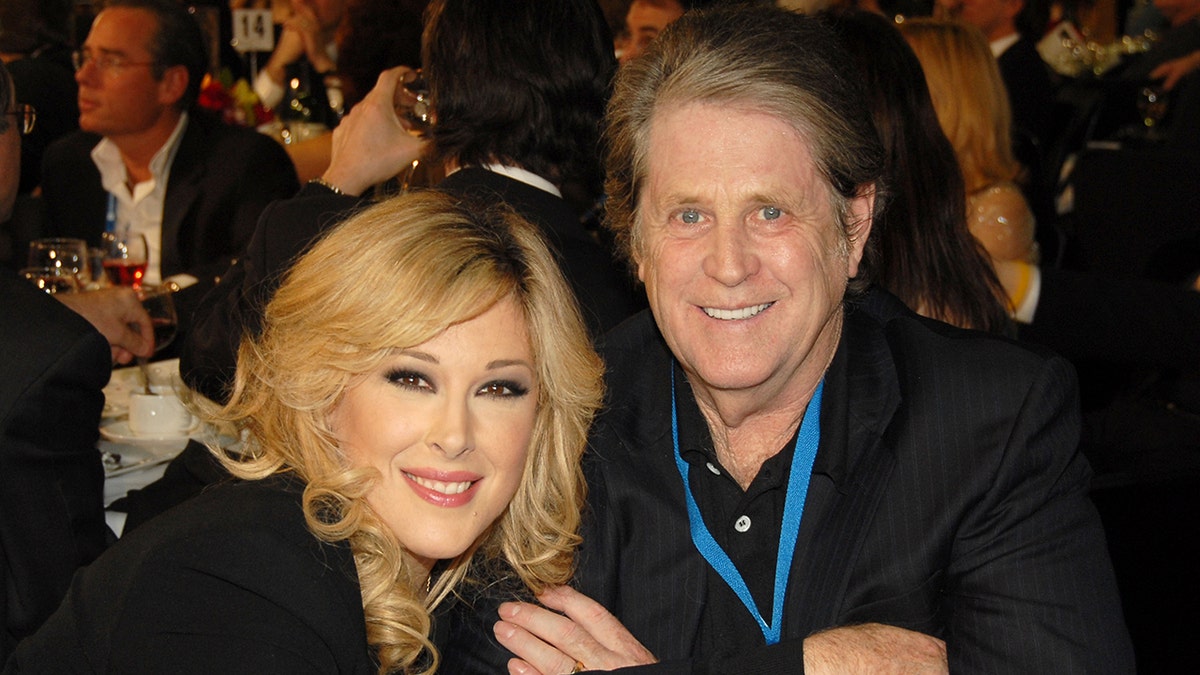 Carnie Wilson and Brian Wilson at the MusiCares event