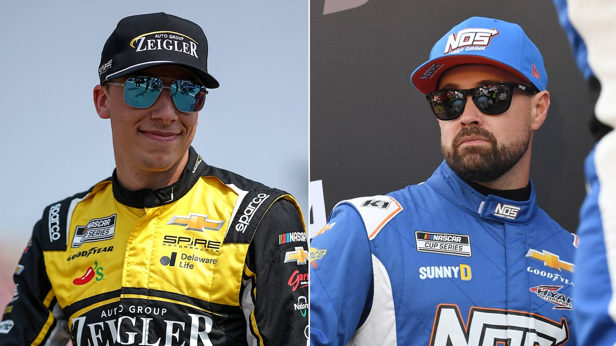 Carson Hocevar and Ricky Stenhouse Jr