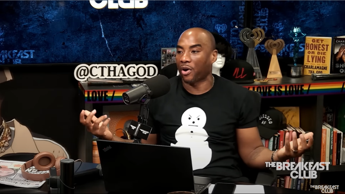 Charlamagne speaks on his show
