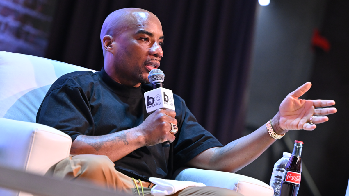 Charlamagne speaks connected stage
