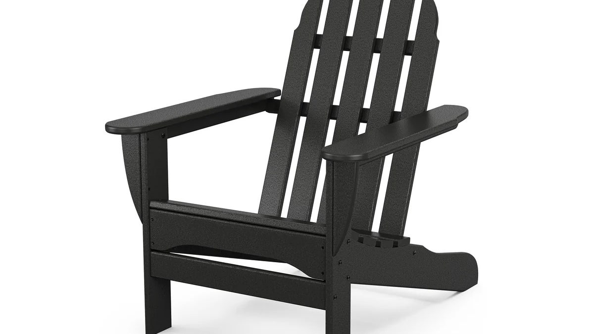 A classic outdoor chair.