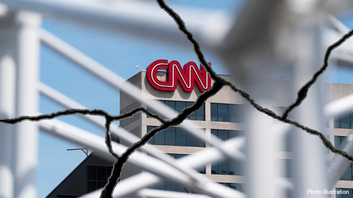 CNN logo on top of building