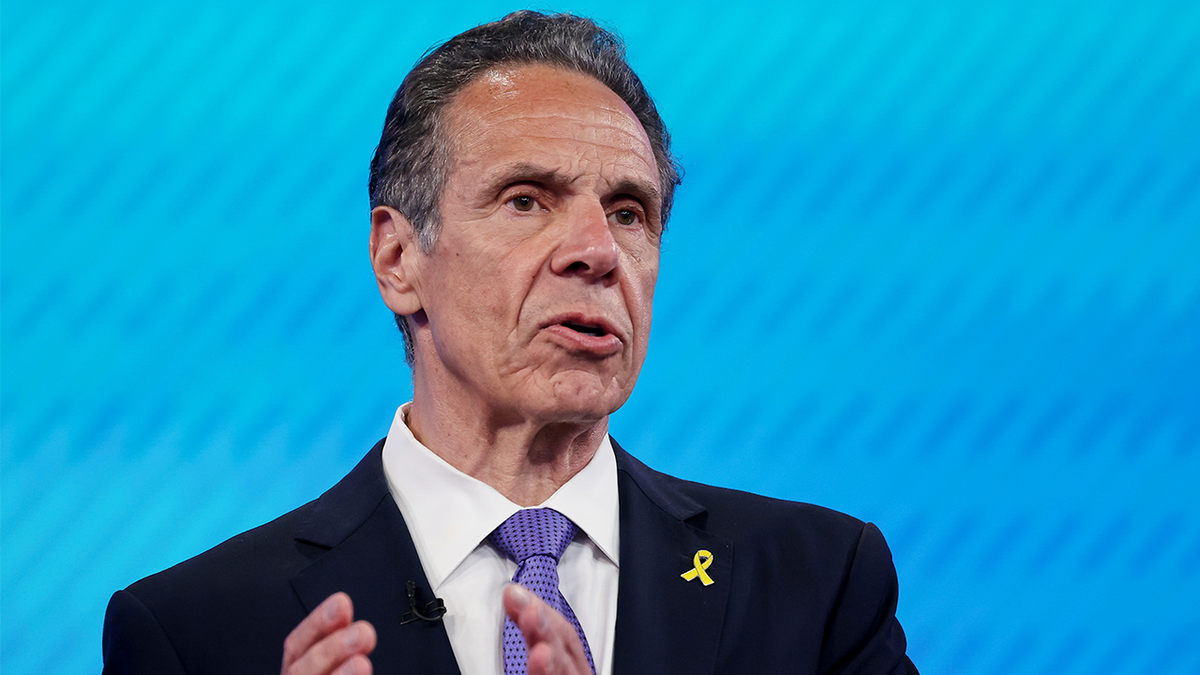 Andrew Cuomo closeup shot