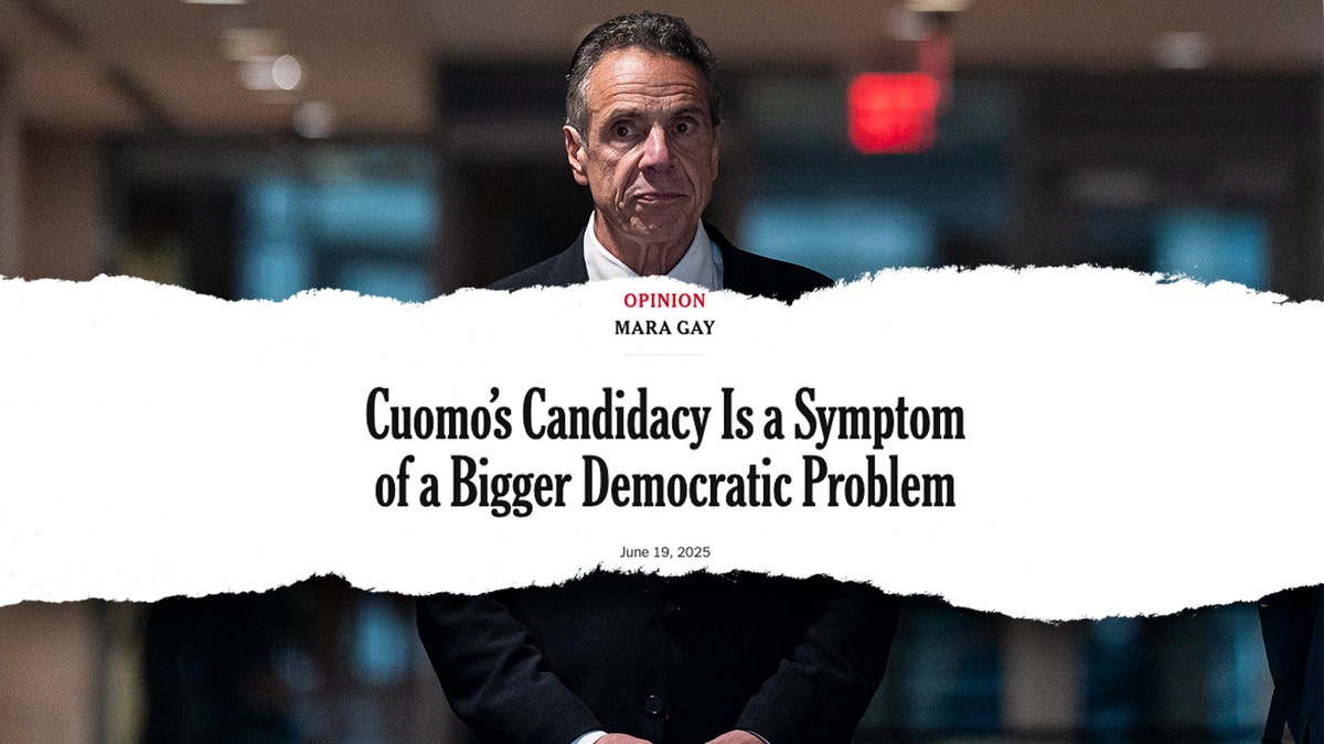 Andrew Cuomo, NYT column