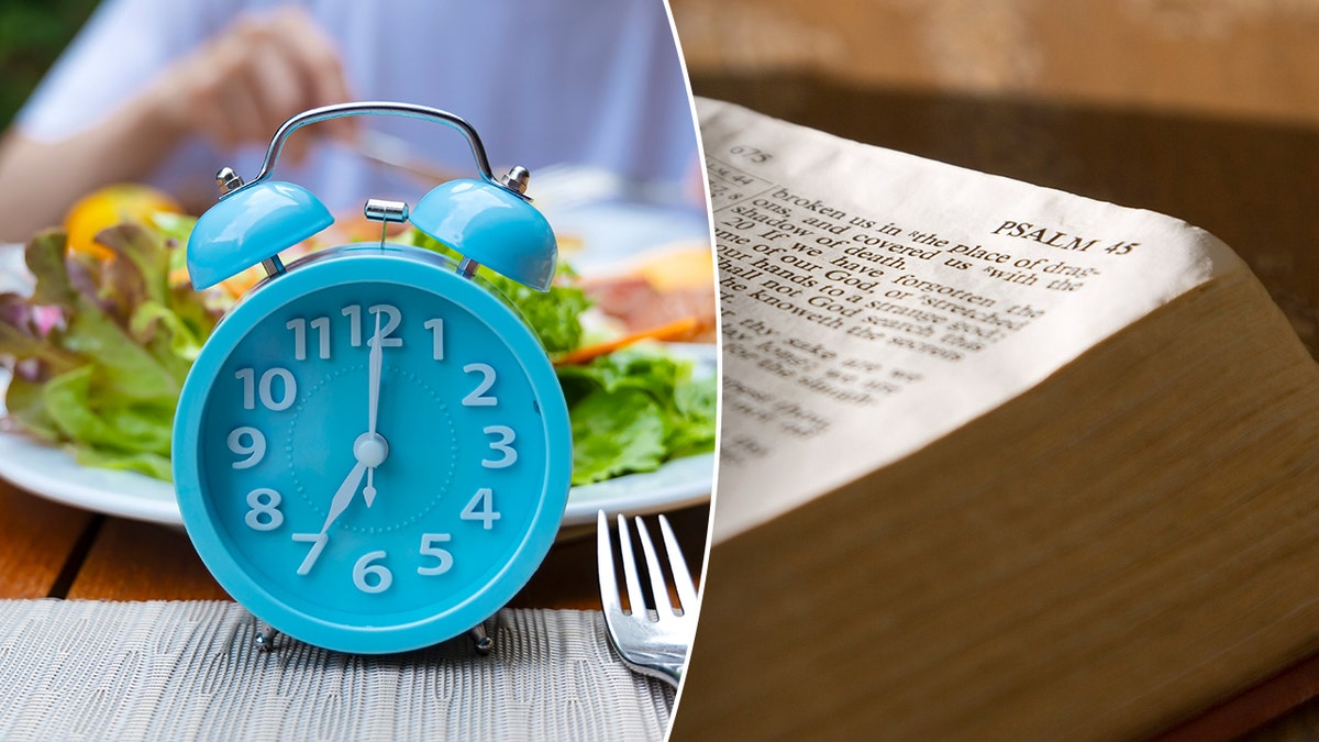 Thumb split of intermittent fasting and the bible