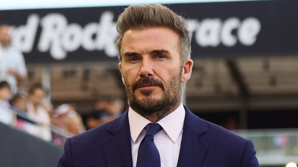 David Beckham dalam pertandingan MLS