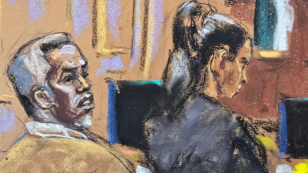 Sean "Diddy" Combs in court on June 13