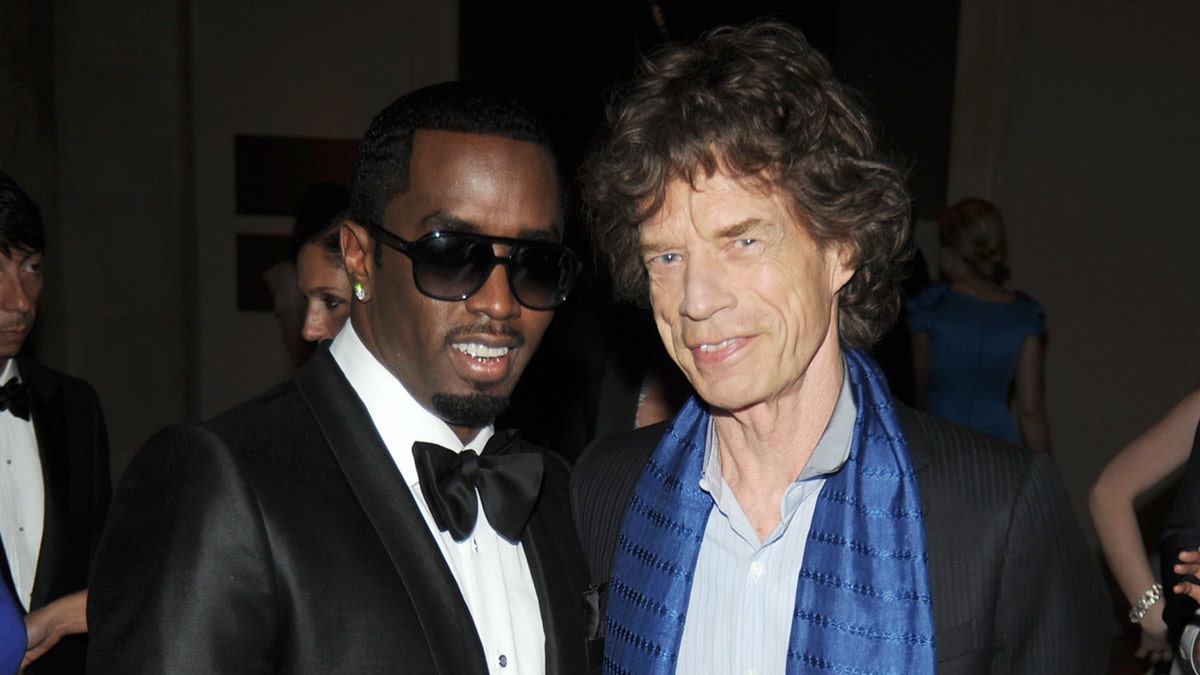 Diddy and Mick Jagger astatine the Met Gala