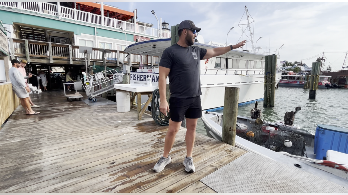 Restored dock after Hurricanes Helene and Milton