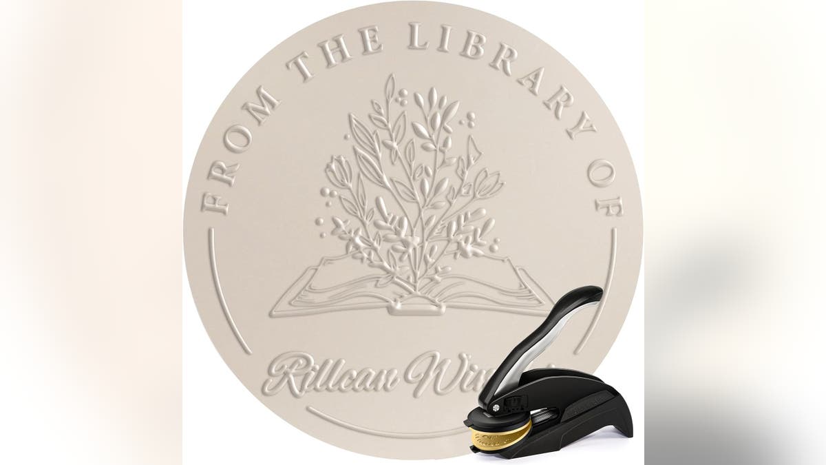 Customize this embosser for a personal stamp.