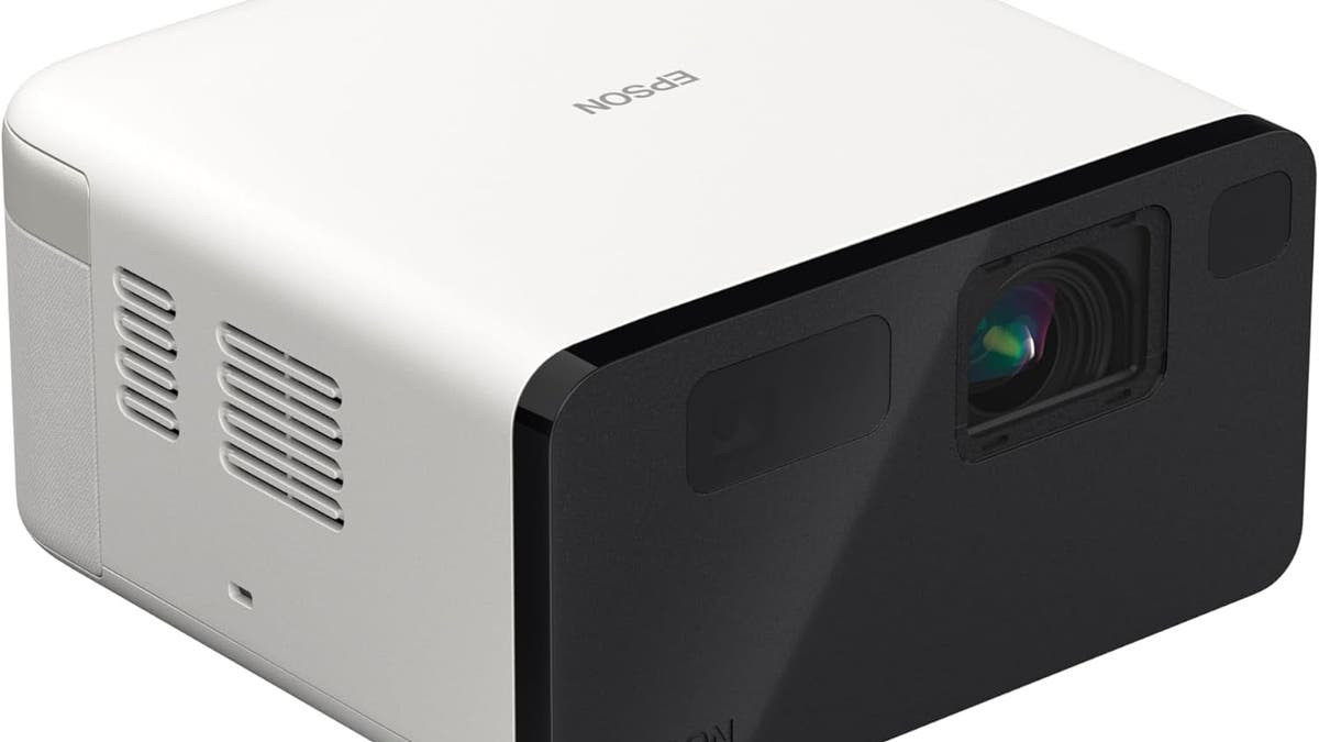 The projector comes integrated with Google TV.