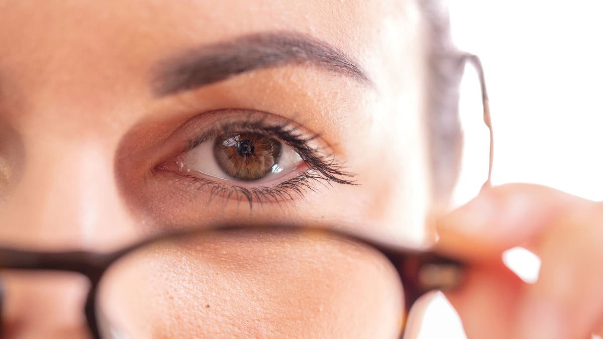 Eye health close-up