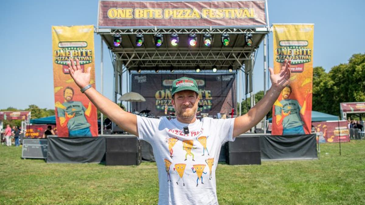 Dave Portnoy at his annual Pizza Fest, Sept 14, 2024