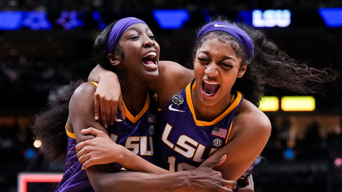 Flau'jae Johnson and Angel Reese