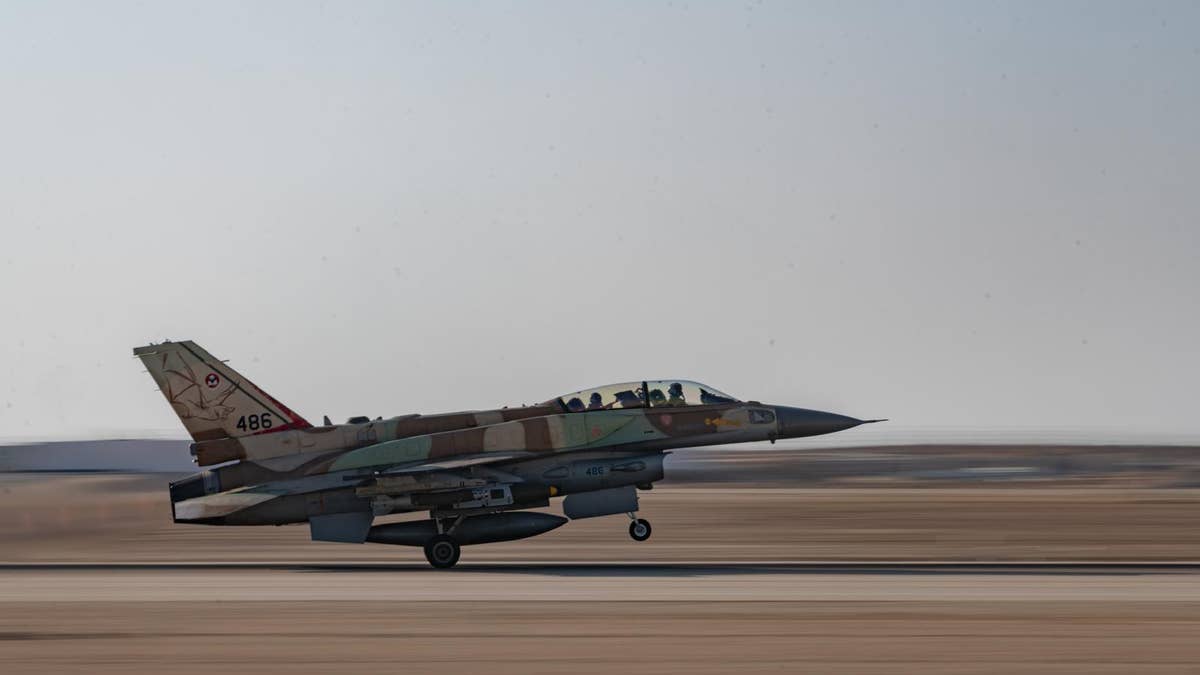IAF combatant pitchy taking off