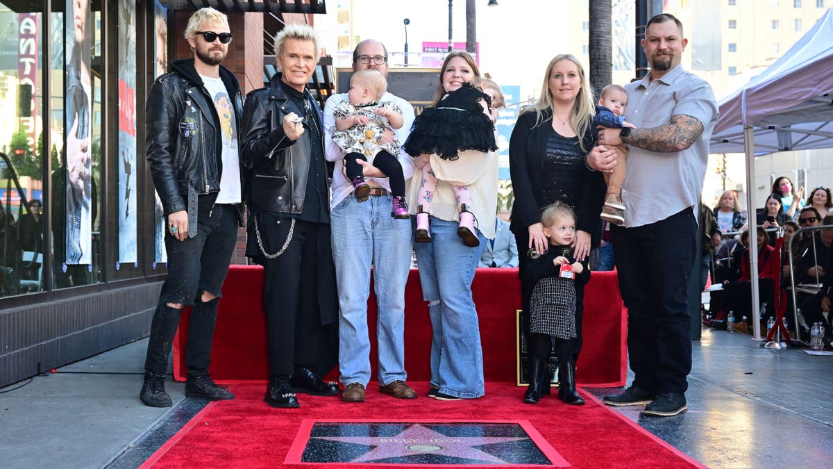 Billy Idol's family