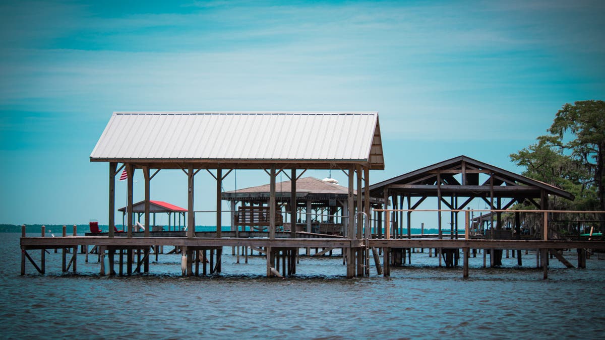 Docks at Lake Waccamaw