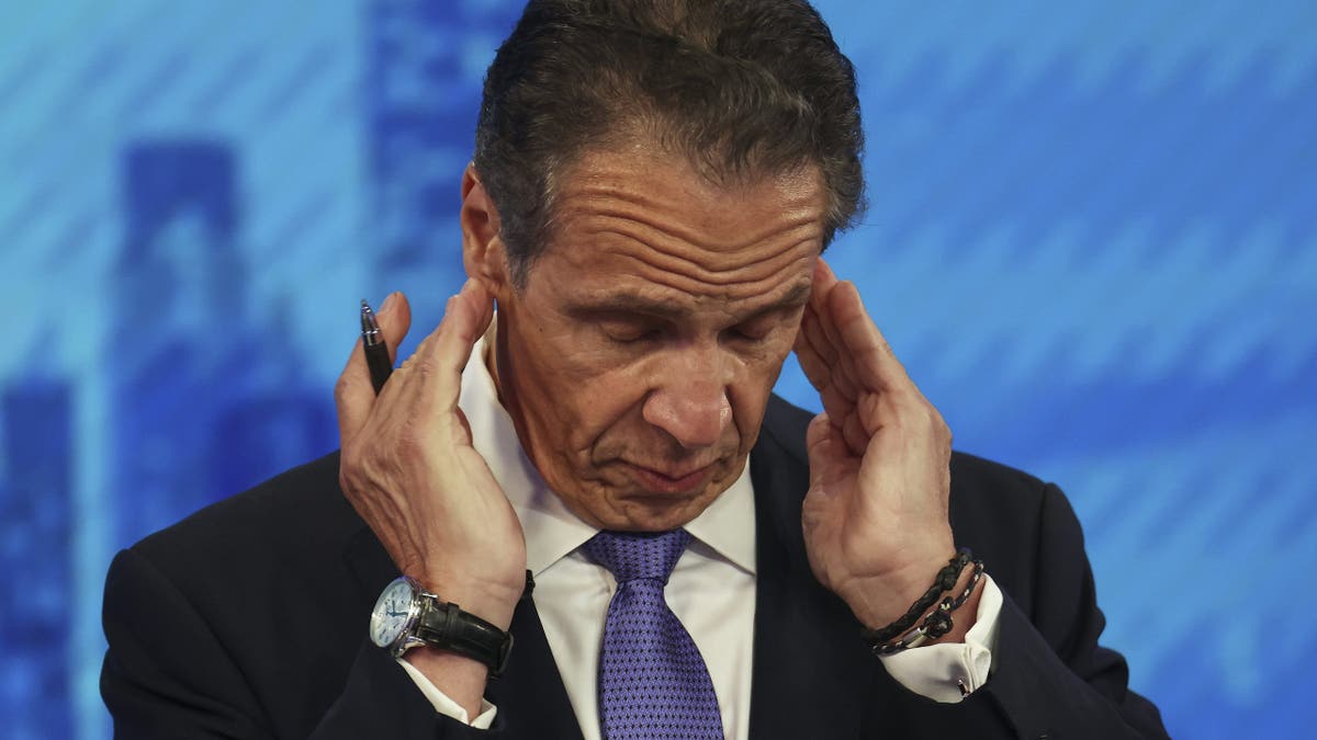 Andrew Cuomo closeup shot from debate