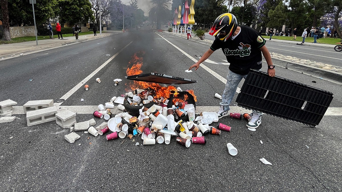 ICE riots LA