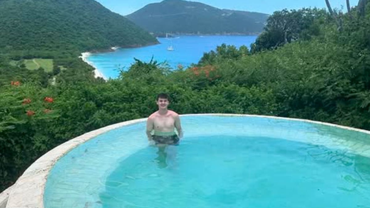 Grant Herridge in pool