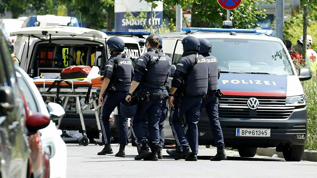Police respond to Austria school shooting