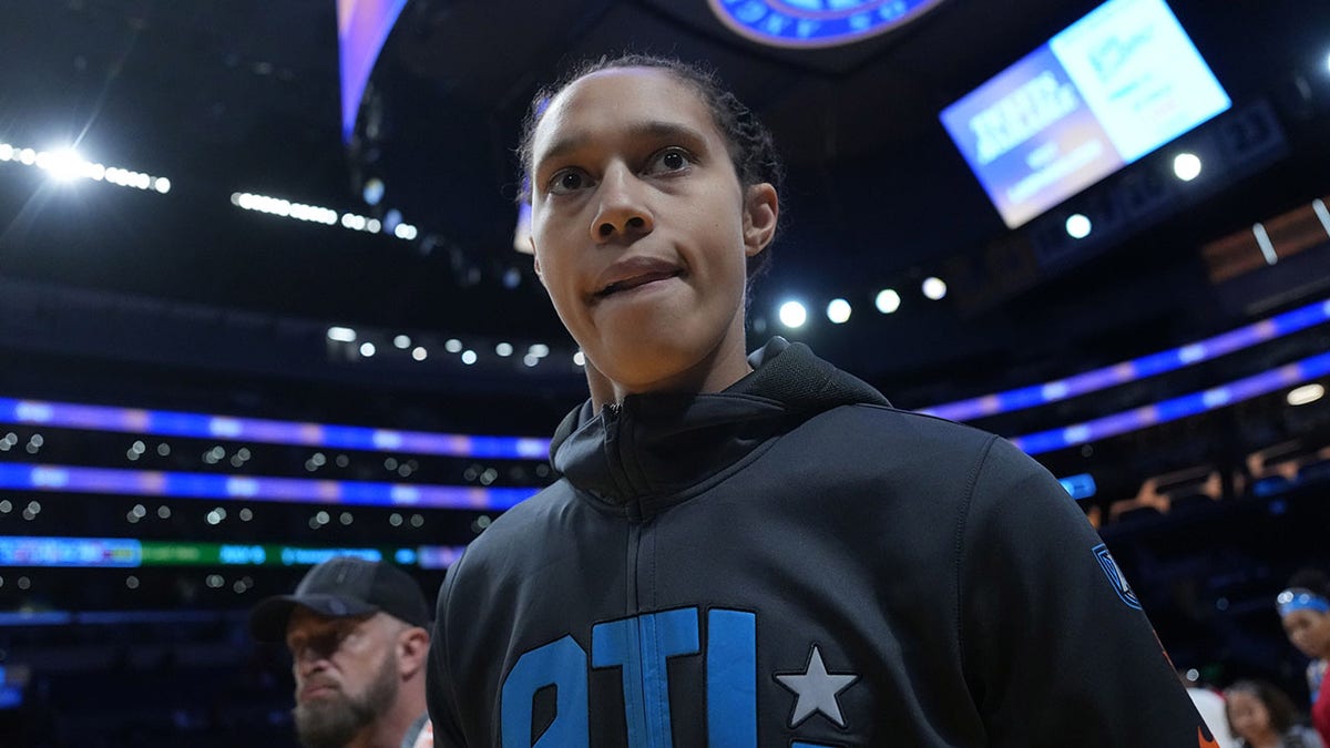 Brittey Griner after game