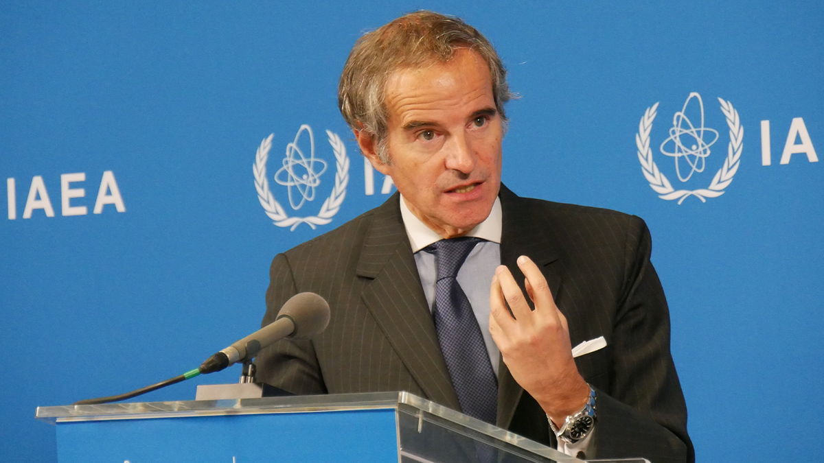 Iran's nuclear watch doggrafaer Grossi
