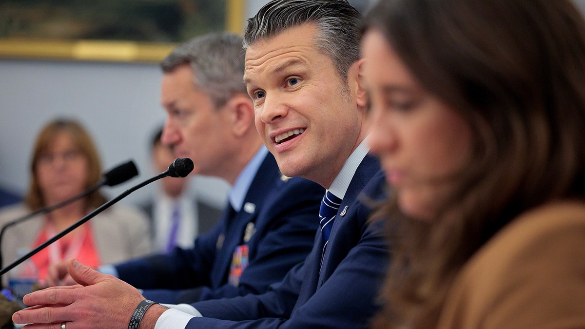 Hegseth during House defense hearing