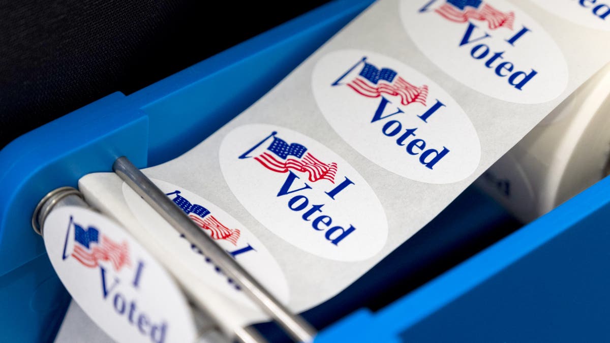 "I Voted" stickers