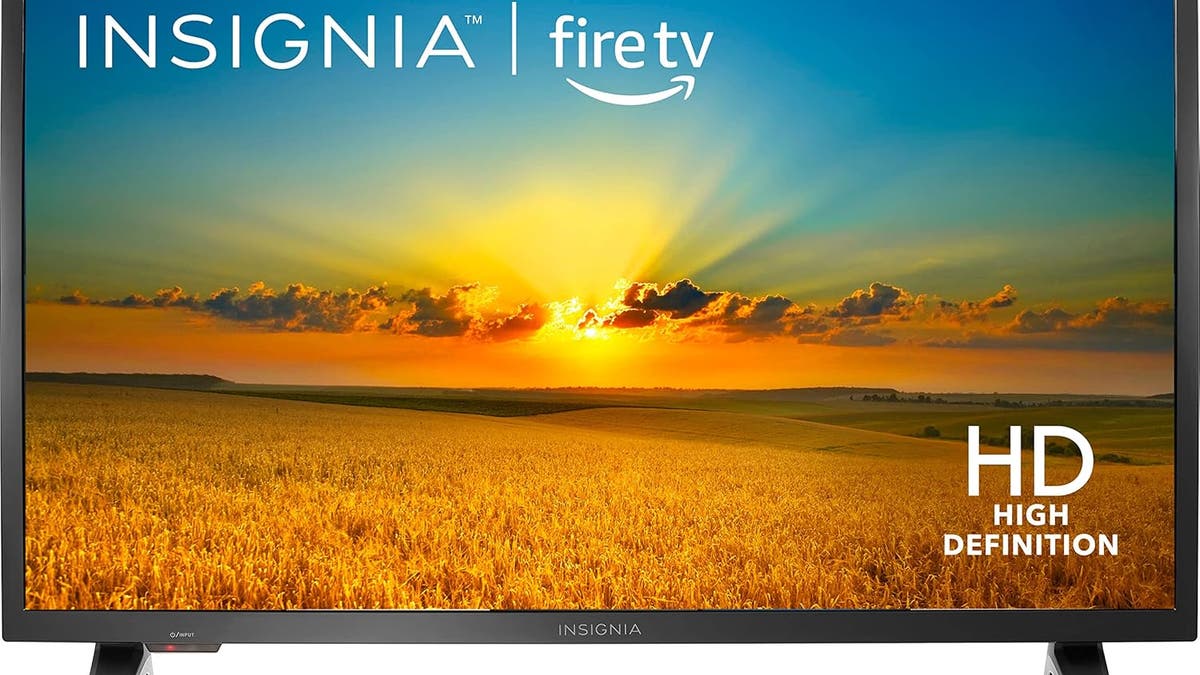 This TV has a 32-inch screen and a high-definition display.