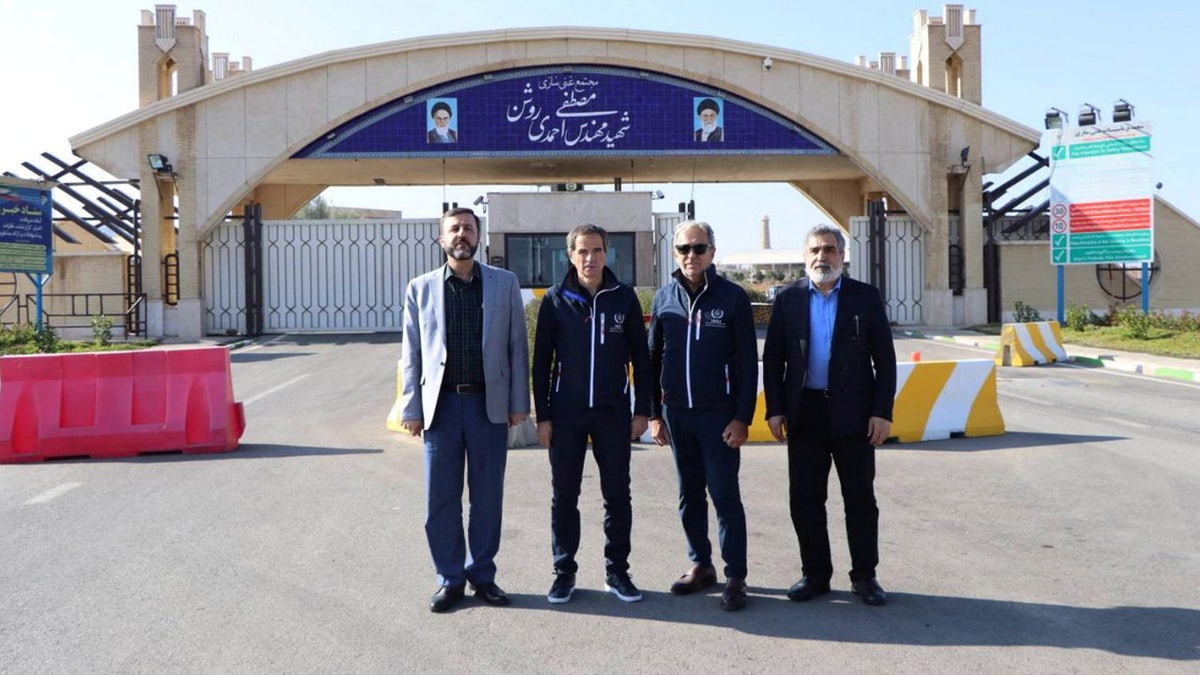 IAEA director at Natanz nuclear facility in Iran