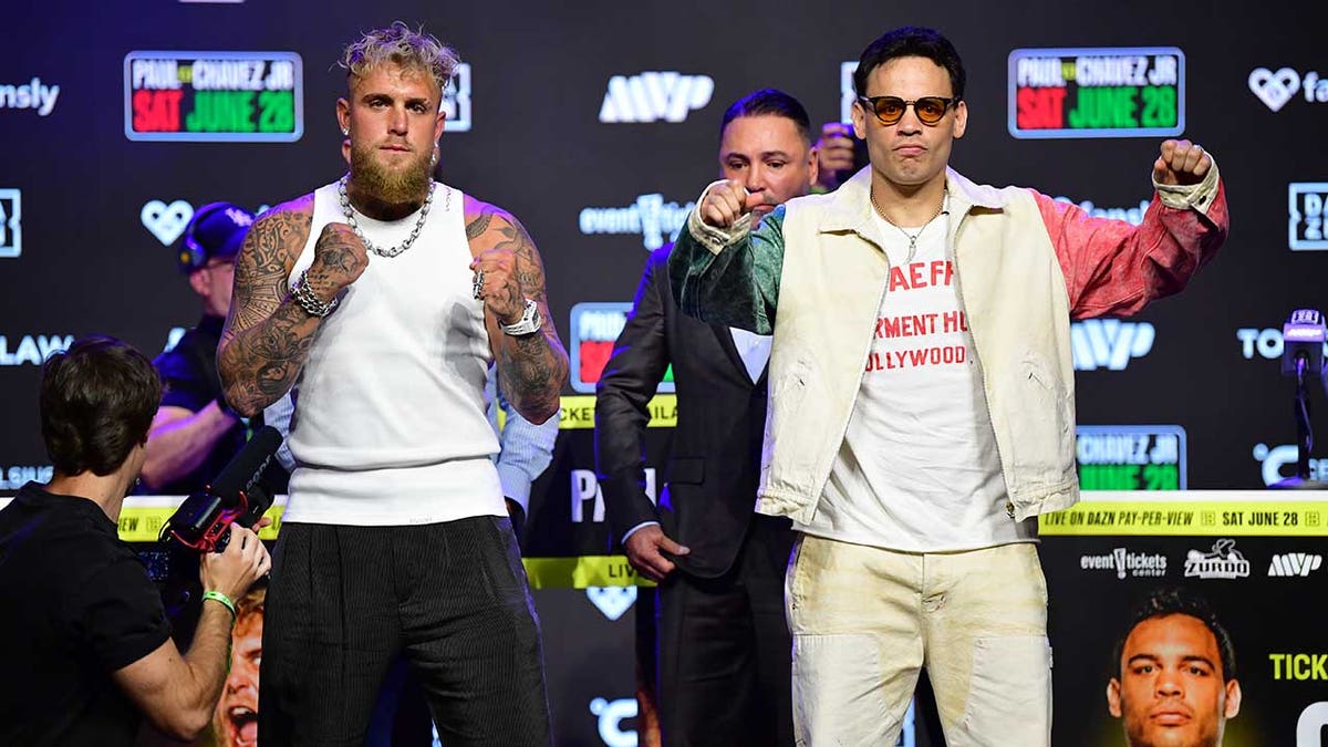 Jake Paul and Julio Cesar Chavez Jr.
