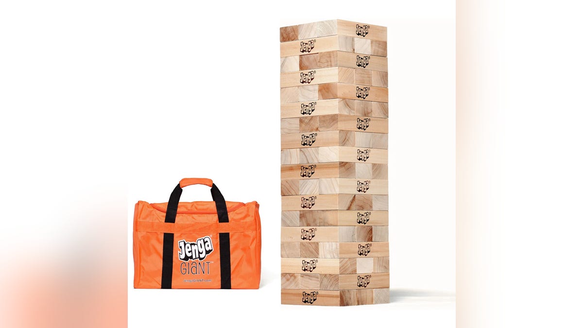 Try Jenga at the giant level.