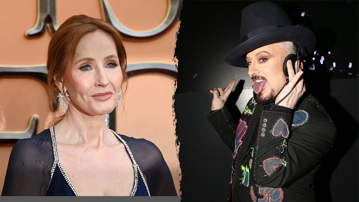 split of JK Rowling and Boy George