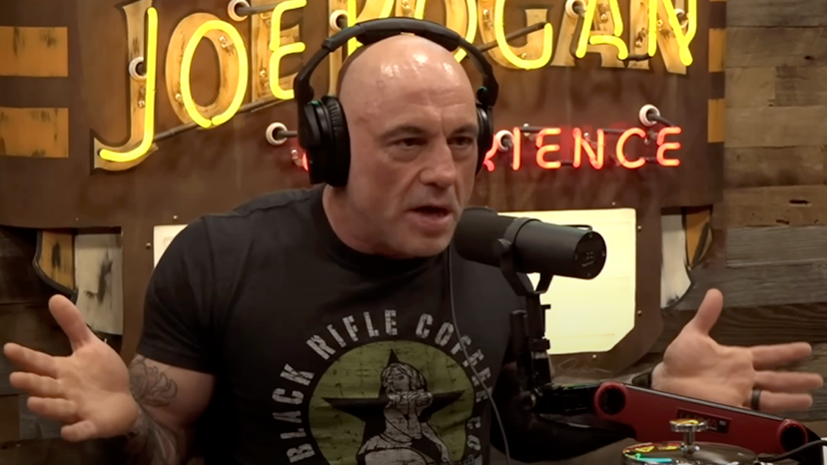 Joe Rogan speaks on his show