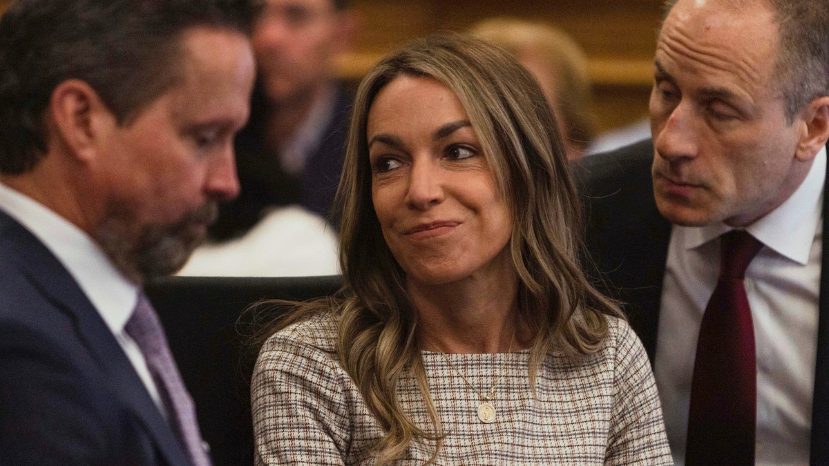 Karen Read in court during her retrial facing murder charges in connection to the death of John O’Keefe