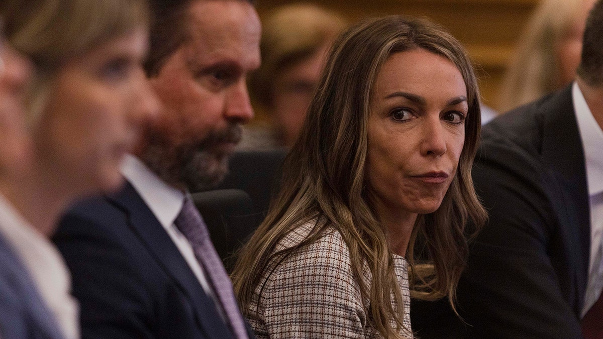 Karen Read in court during her retrial facing murder charges in connection to the death of John O’Keefe