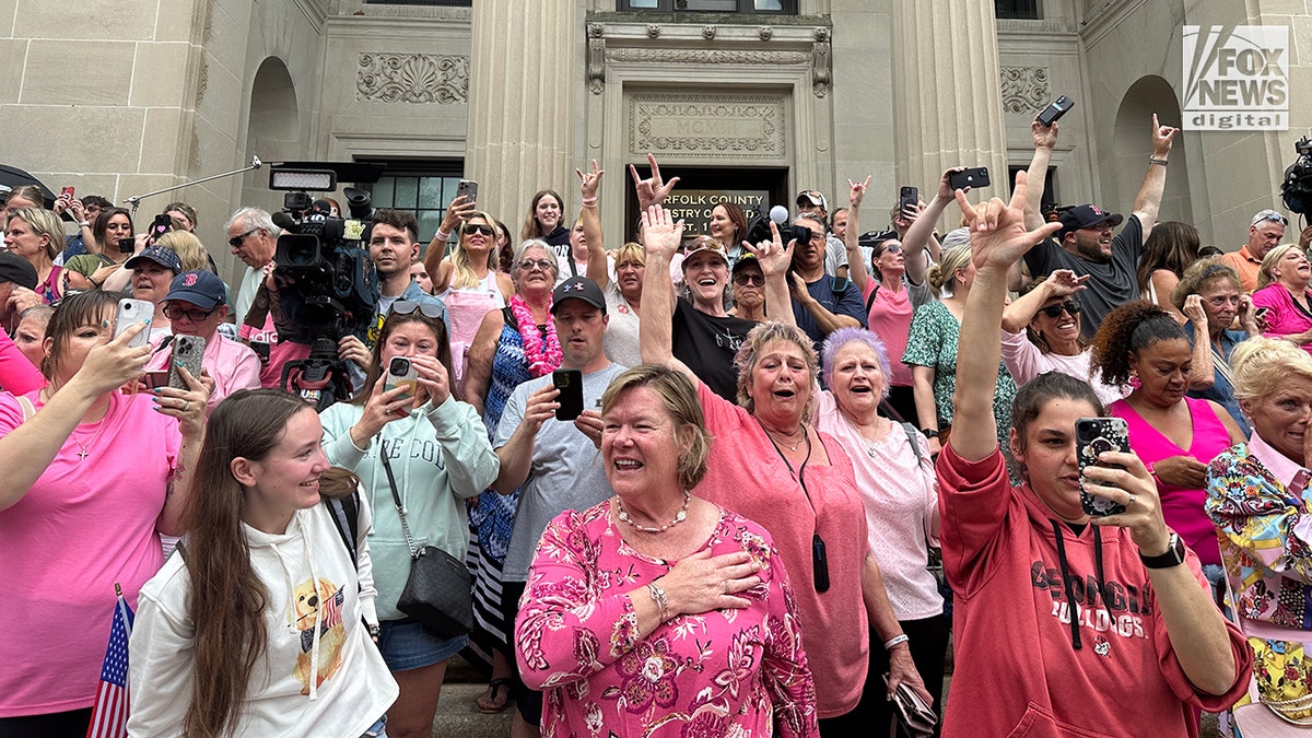 Fans cheer as Karen Read is found not-guilty