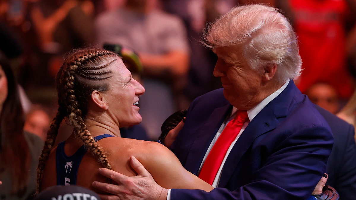 Kayla Harrison and Trump