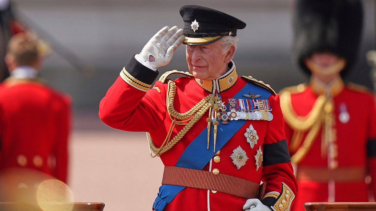 King Charles at Trooping the Colour
