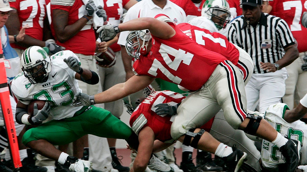 Kirk Barton tackles